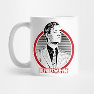 Kraftwerk //// Retro Style Fan Art Design Mug